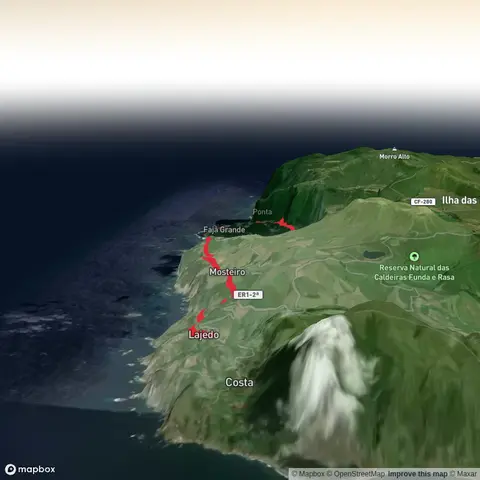 Lajedo to Fajã Grande via Pico do Fachial, Cruzeiro da Fajazinha and Lagoa dos Patos
