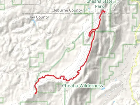 Pinhoti Trail from Adams Gap