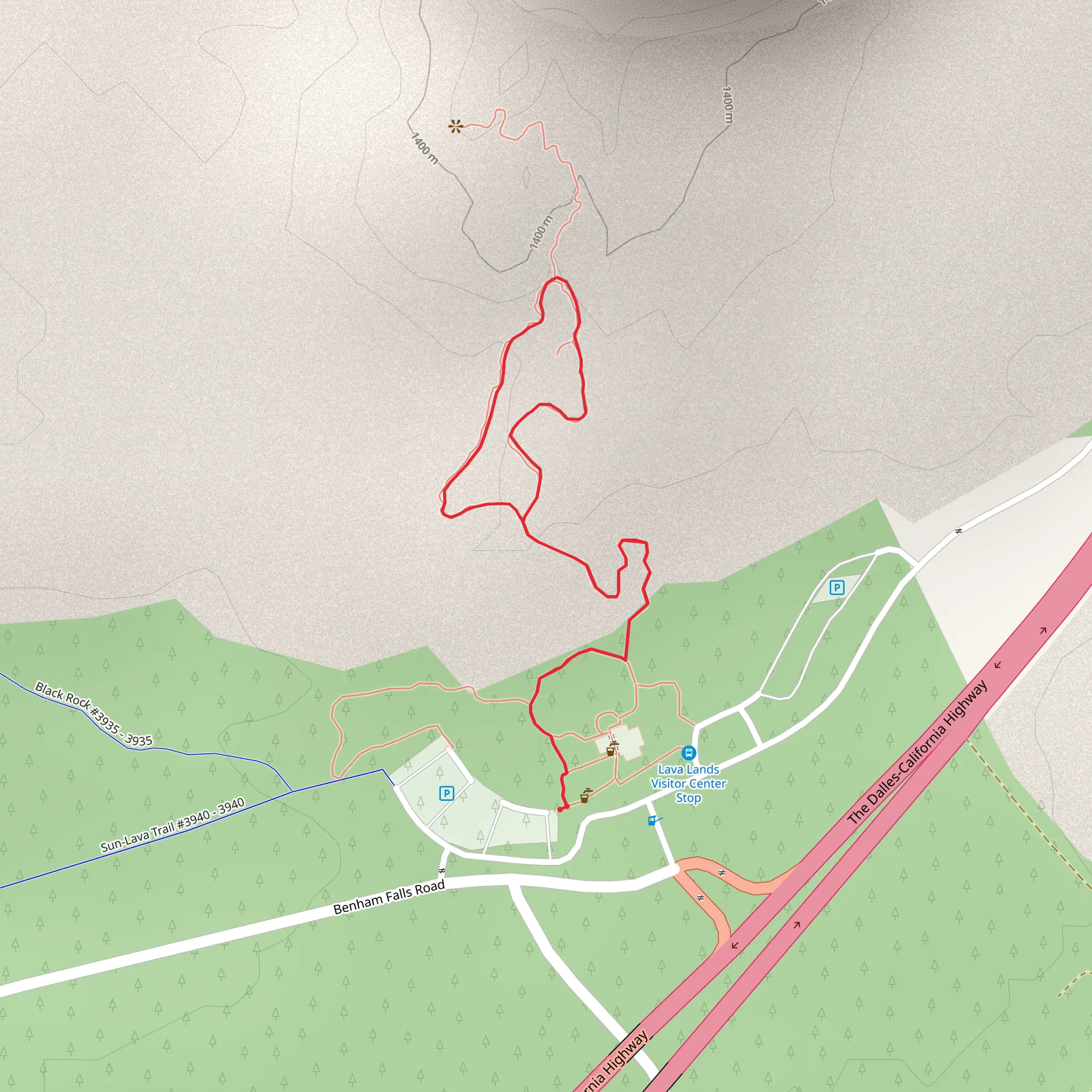 Trail of Molten Lands mobile static map