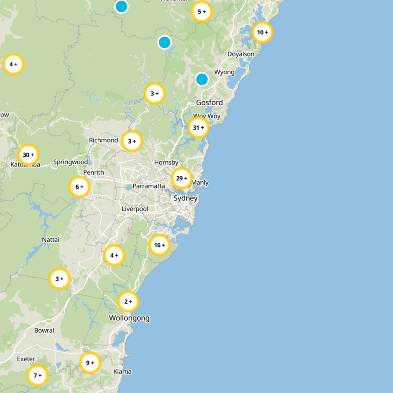 Woollahra Static Map