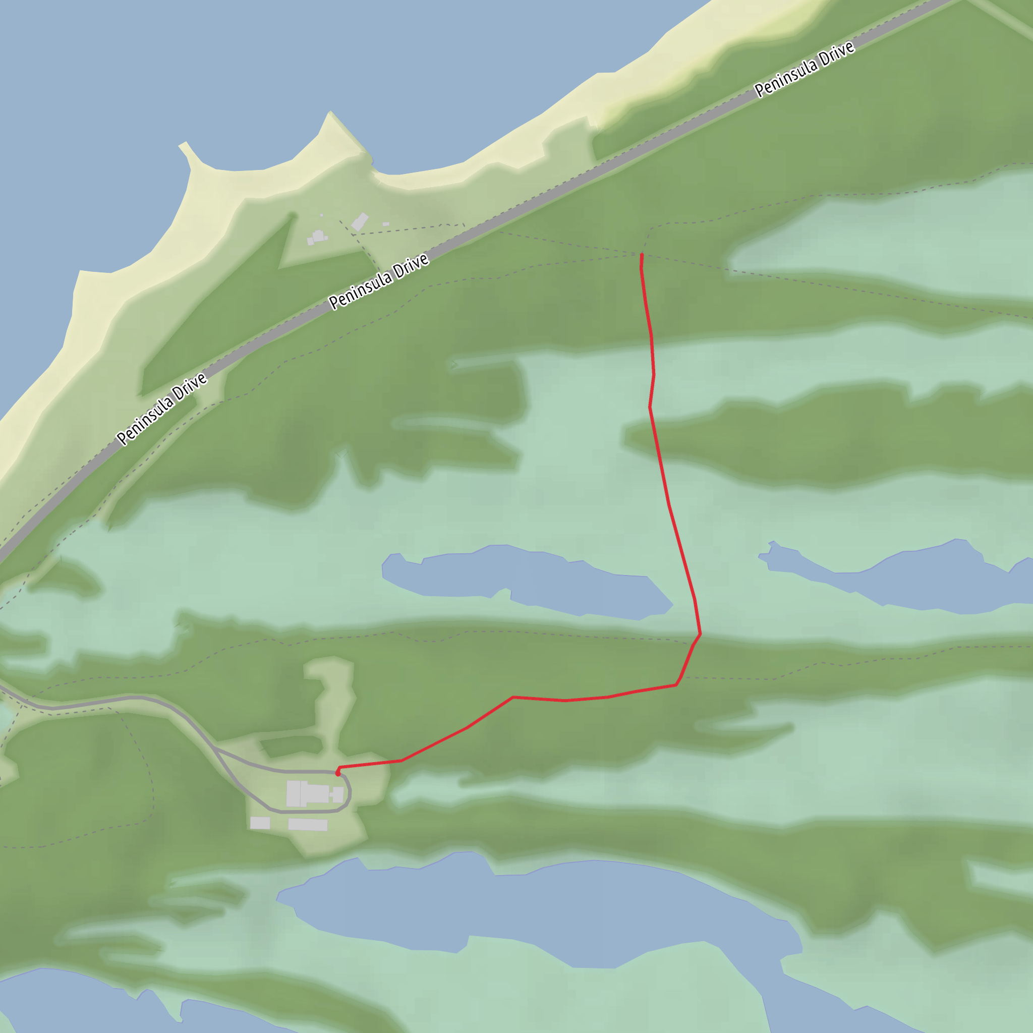 Marsh Trail mobile static map