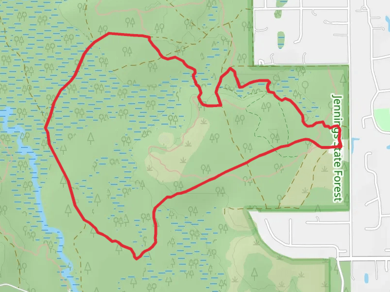 Old Jennings Recreation Area Loop