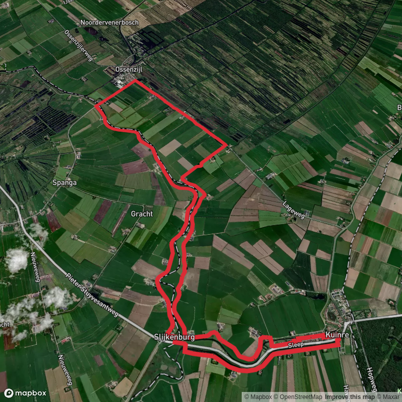 WaterReijk Kuinre Paarse Loop Route