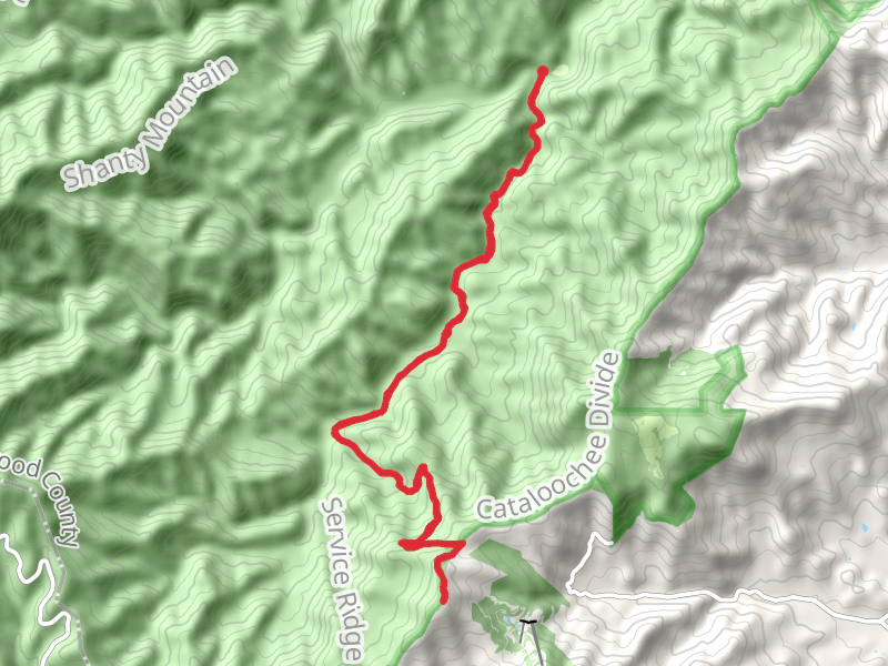 Hemphill Bald via Caldwell Fork Trail