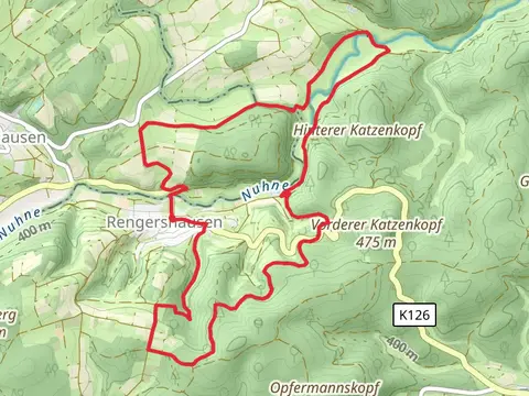 Rengershausen Loop via Lichtenfelser Panoramaweg