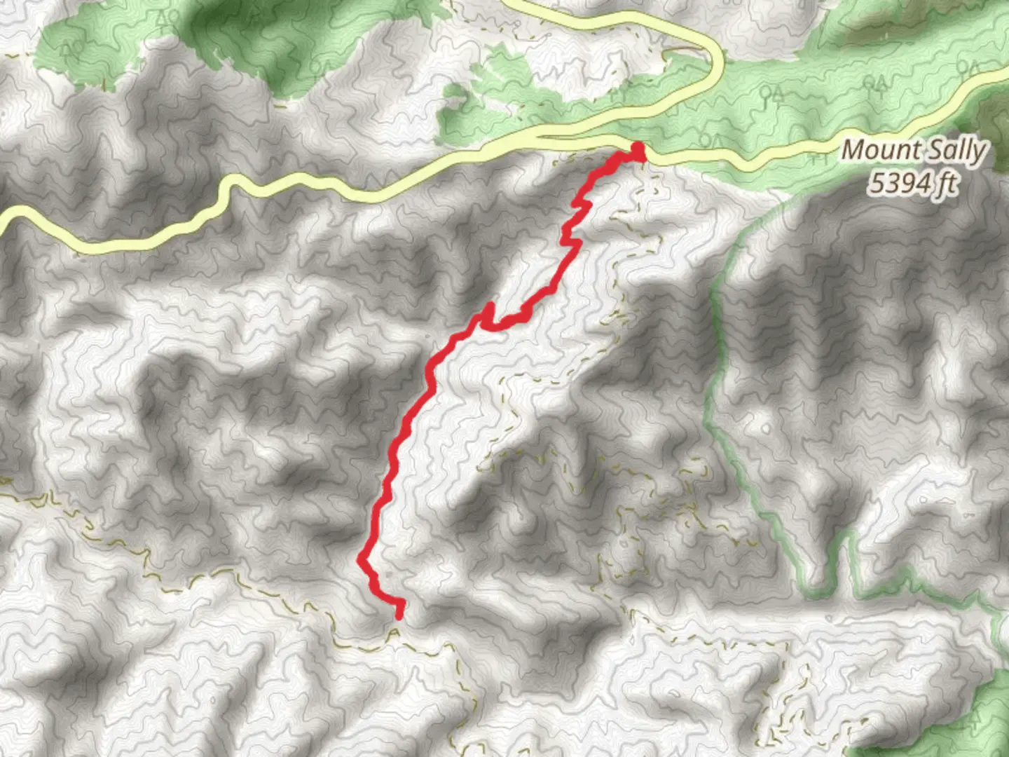 An image depicting the trail West Fork Trail Camp via Silver Moccasin Trail and its surrounding area.