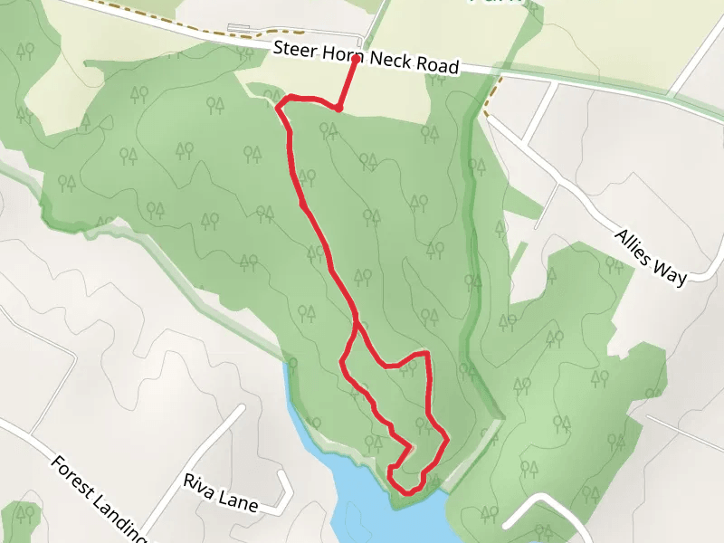 White Trail Head and White Trail Loop
