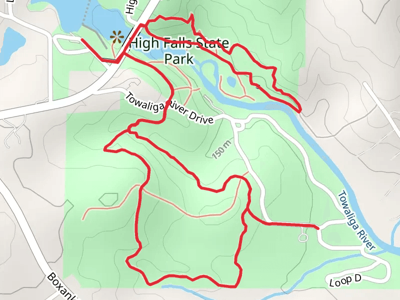 Falls and Tranquil Loop Trail