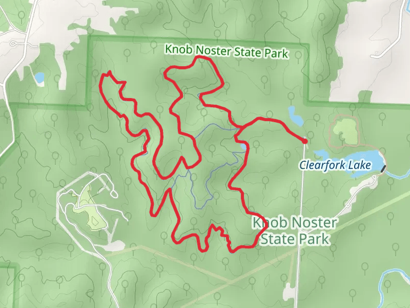 Opossum Hollow-Red Trail-Back End Loop