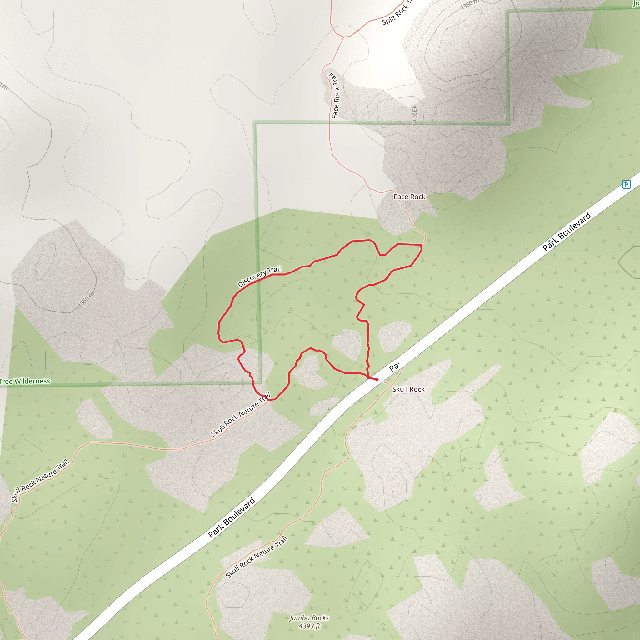 Discovery Trail mobile static map