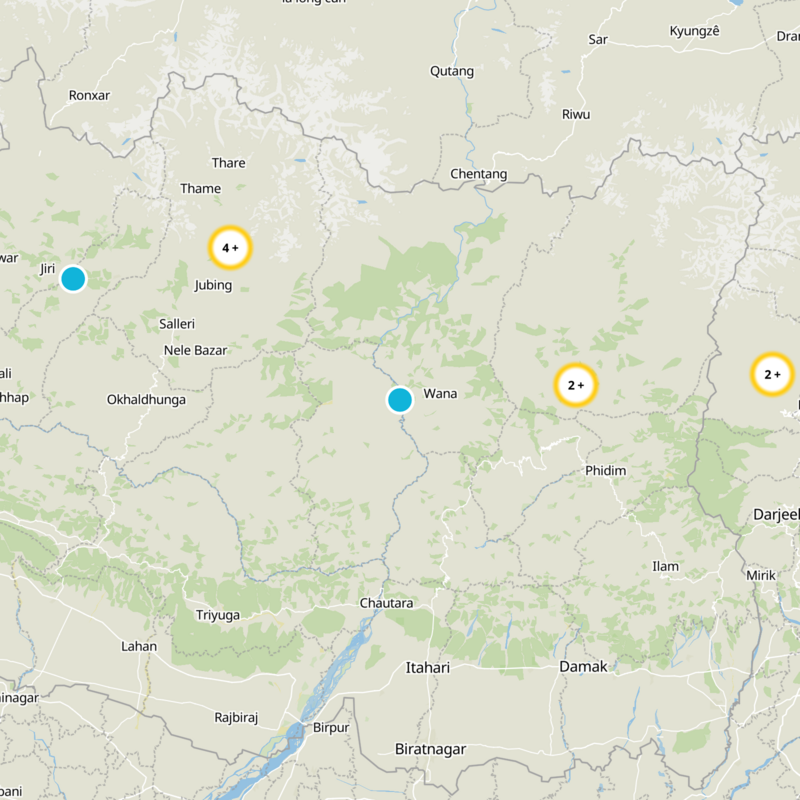Khandbari Static Map