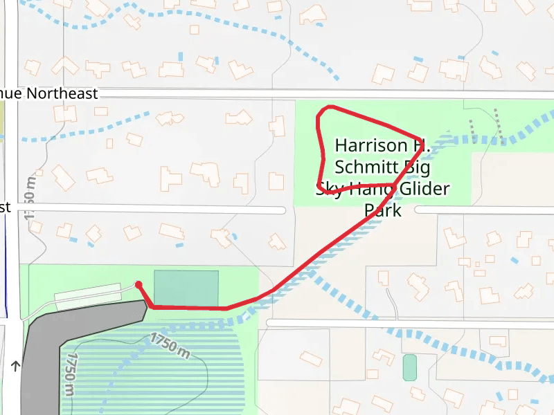 Harrison H Schmitt Big Sky Hang Glider Park Loop