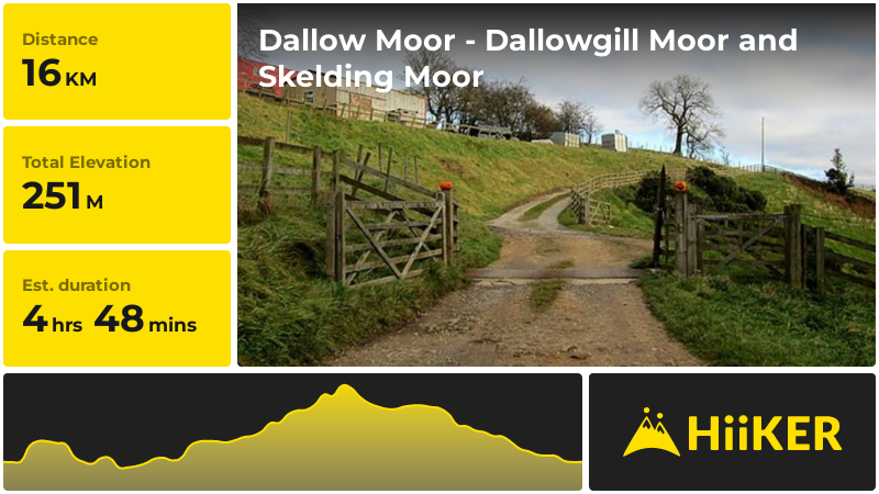 Dallow Moor - Dallowgill Moor and Skelding Moor | North Yorkshire | En