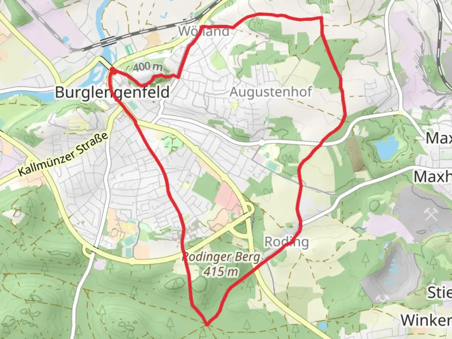 Staedtedreieck Rundweg and Scharzenfeld | Schwandorf | Germany