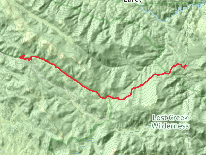 Colorado Trail - North Fork Lost Creek