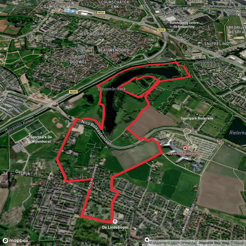 Douwelerkolk via Sallandpad