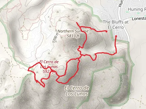 Overlook and El Cerro de Los Lunas Loop Trail