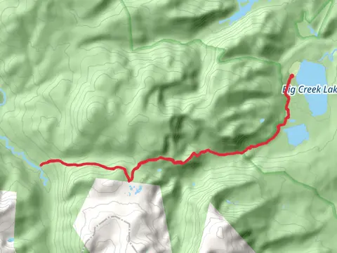 Big Creek Trail Out and Back