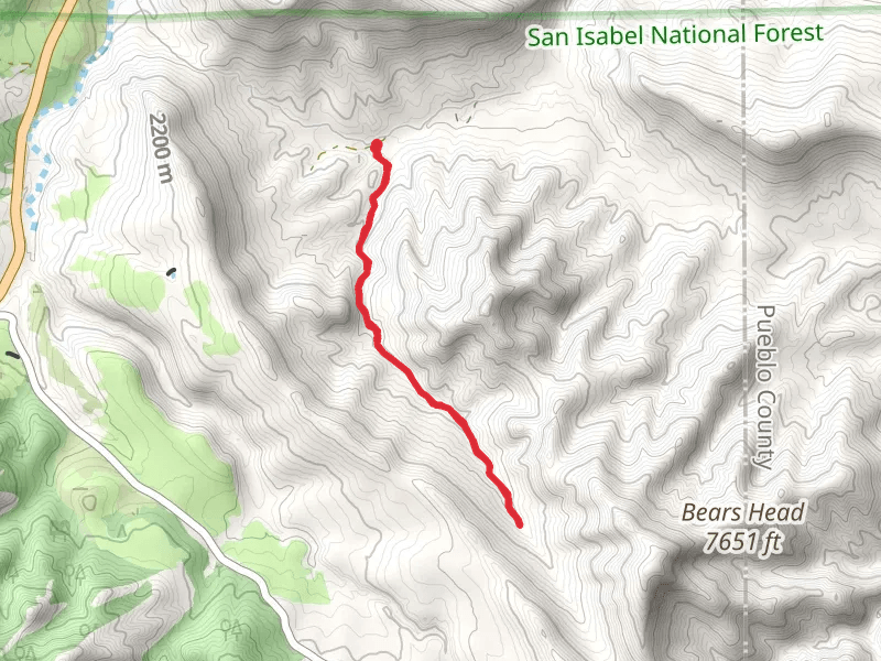 Mason Gulch Trail