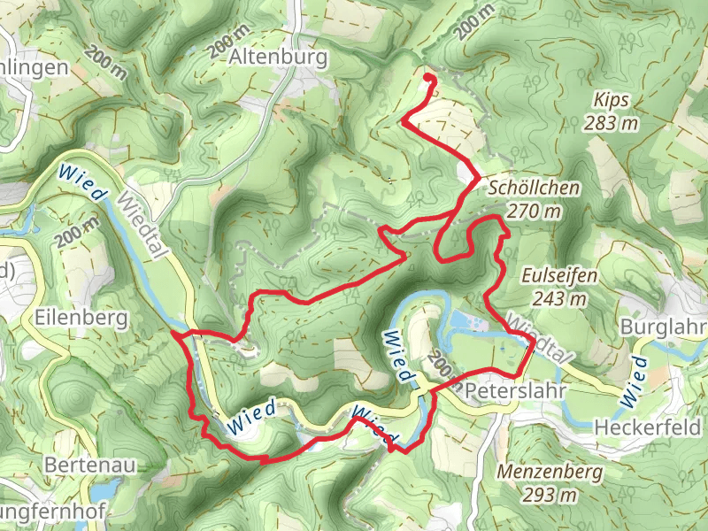 Weid via Flammersfeld