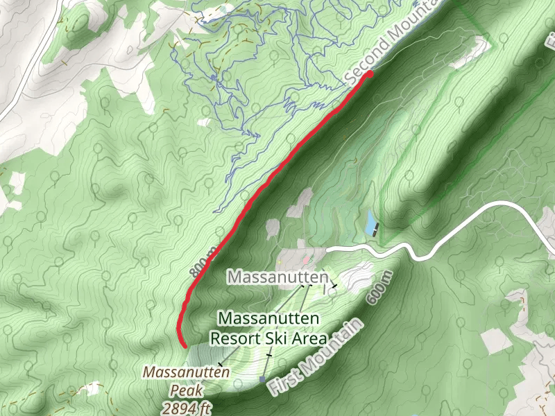 Peak Ridge Trail and Puzzler
