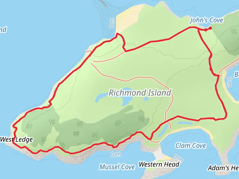 Perimeter Walking Path - Richmond Island Loop