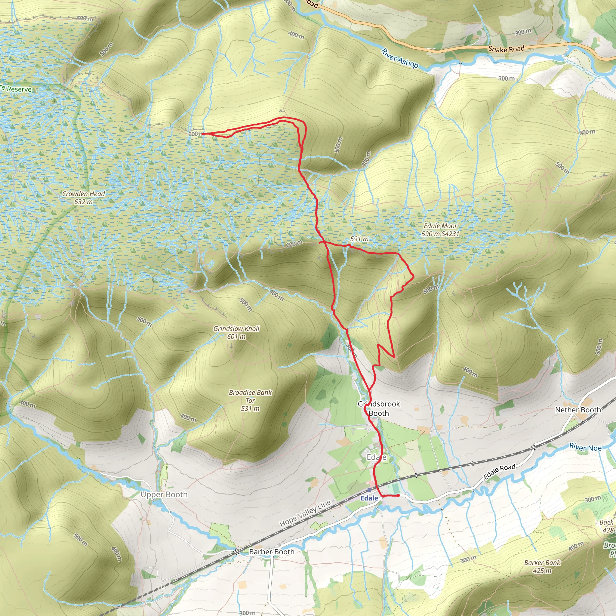 Blackden Brook Via 7 min Crossing mobile static map