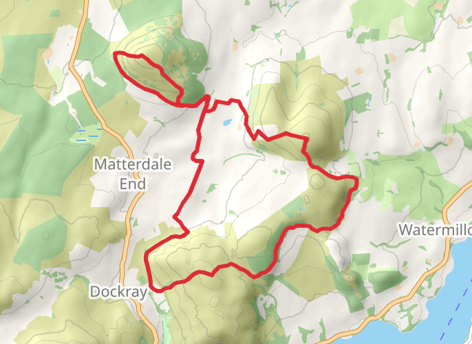 The Mells mobile static map