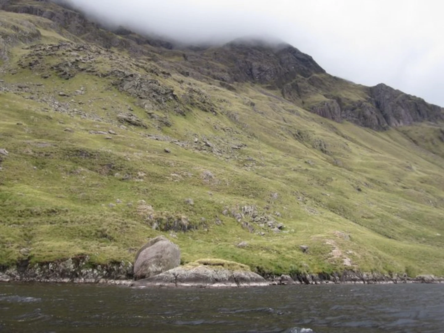 An image depicting the trail Doo Lough to Mweelrea and its surrounding area.