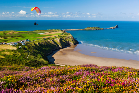 Harding's Down and Rhossili Down from Rhossili