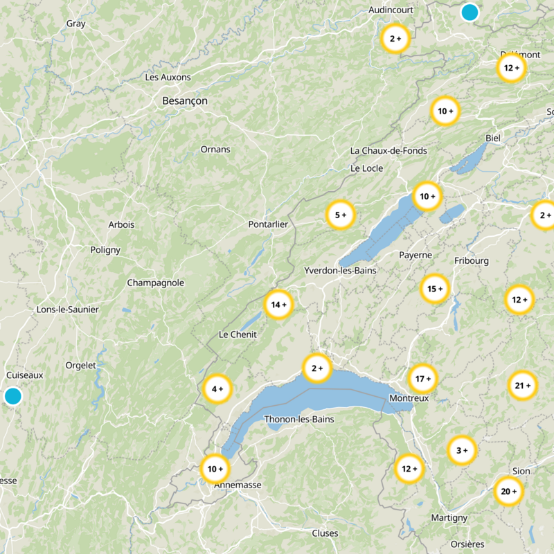 Pontarlier Static Map