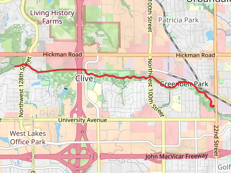 Clive Greenbelt Trail