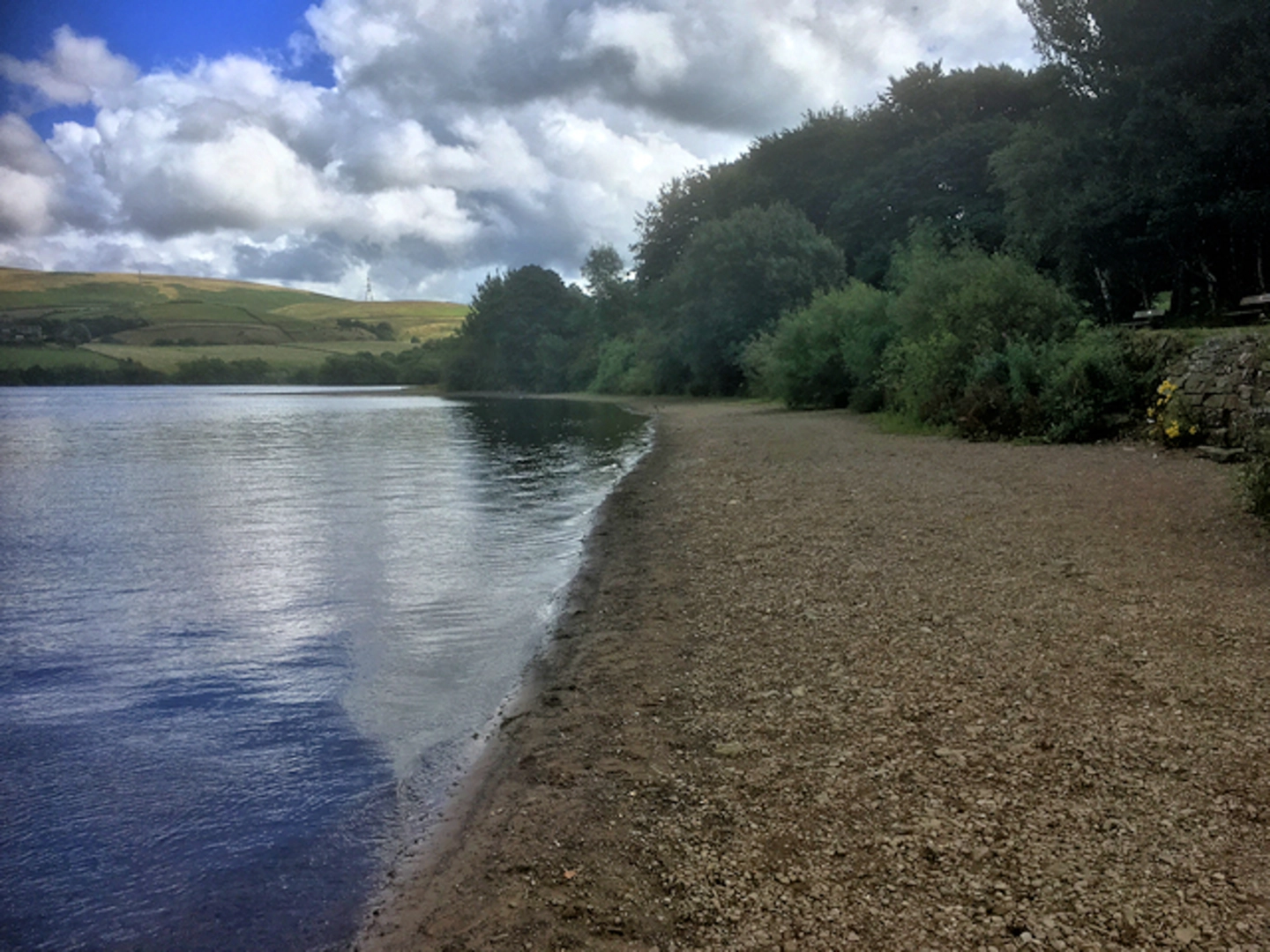 An image depicting the trail Hollingworth Lake Loop and its surrounding area.