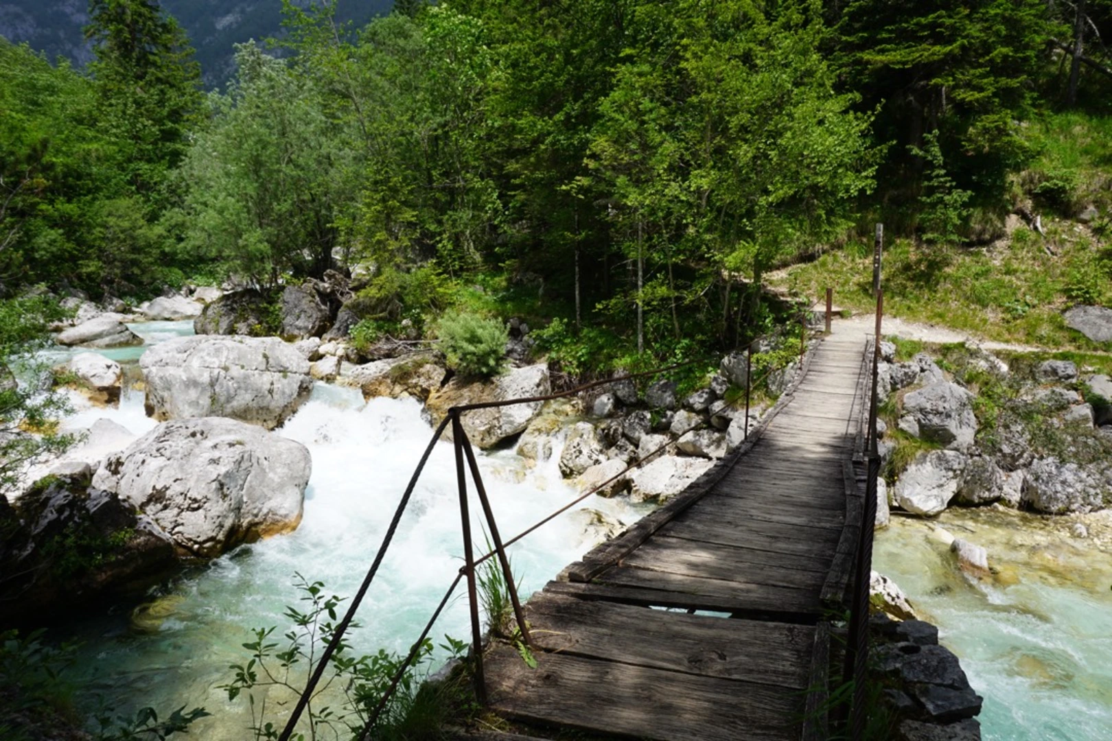 An image depicting the trail Soca Trail and its surrounding area.