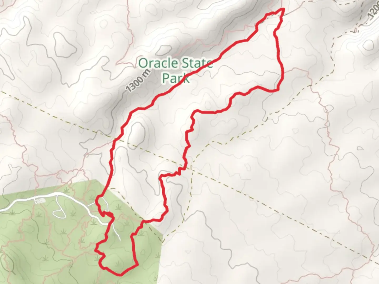 An image depicting the trail Nature, Wildlife Corridor and Kanally Wash Loop Trail and its surrounding area.