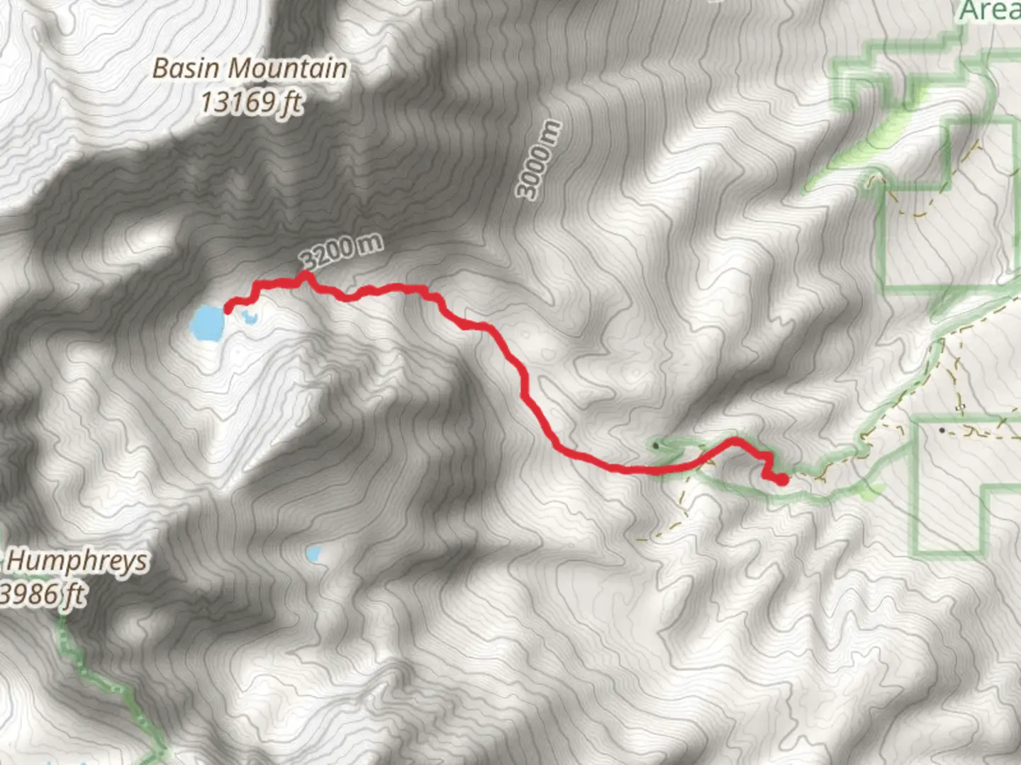 An image depicting the trail Longley Lake and its surrounding area.