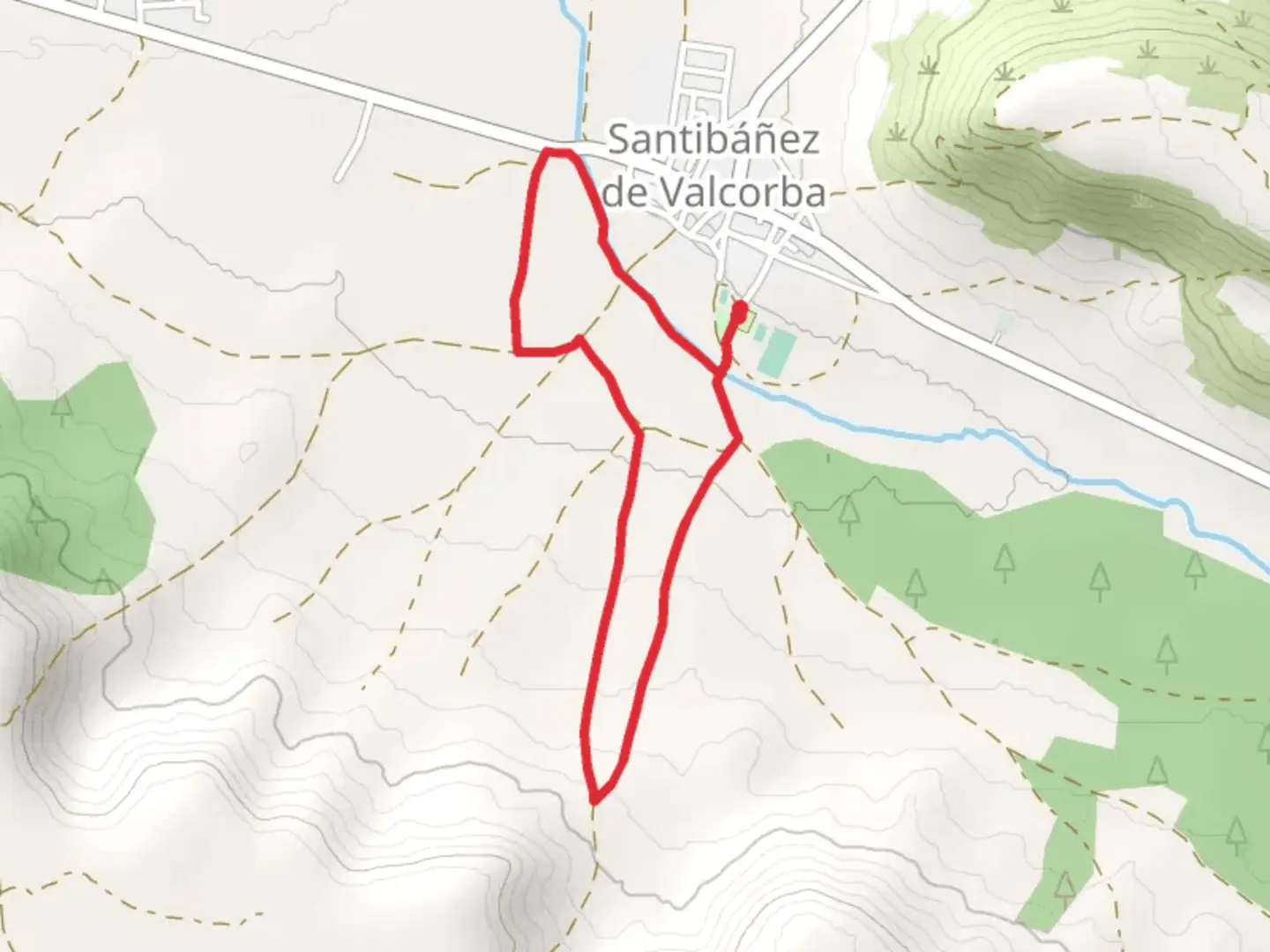 An image depicting the trail Trail of the Vineyards PR VA 22 and its surrounding area.