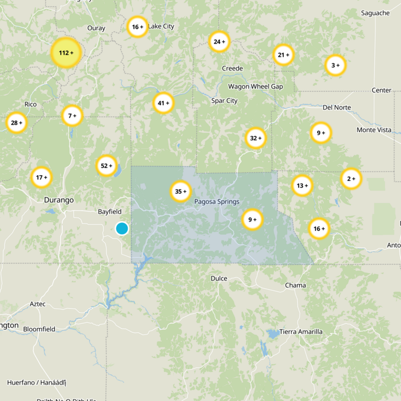 Archuleta County Static Map