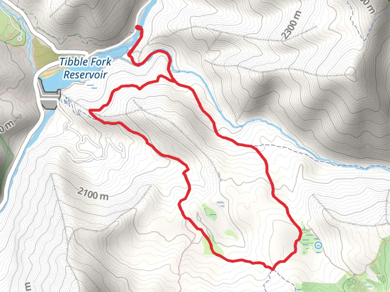 Mill Canyon and Tibble Fork Loop Trail