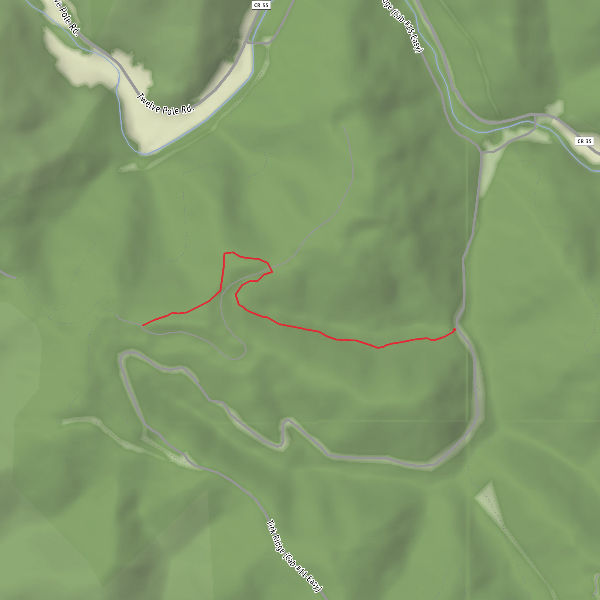 Indian Trail mobile static map
