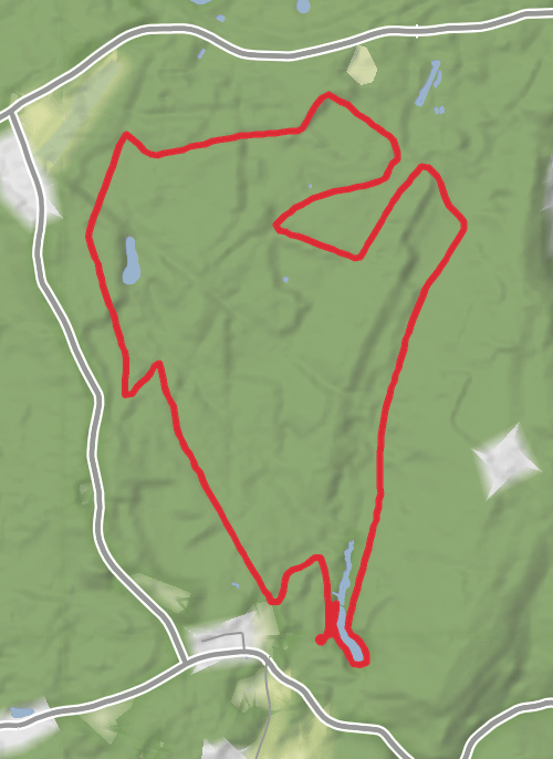 Forest of Dean Running mobile static map