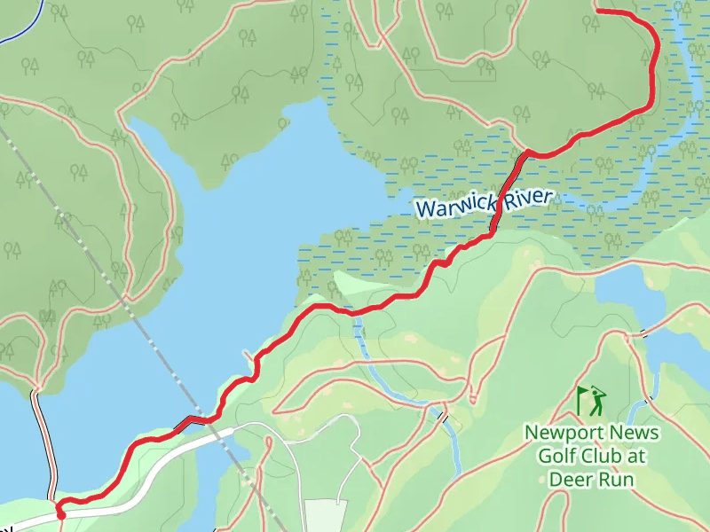 Walk along Warwick River