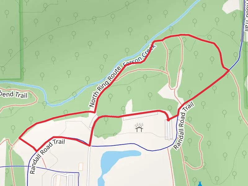 Randall Road Trail and North Ring Route Loop