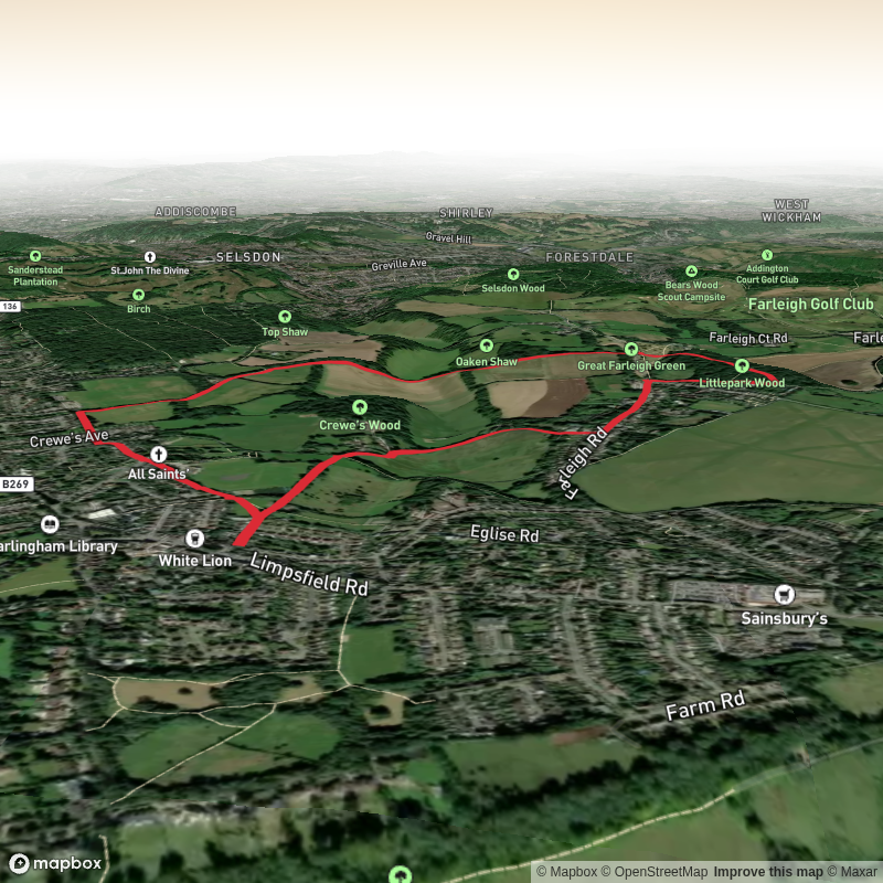 Surrey - Warlngham Northern Loop