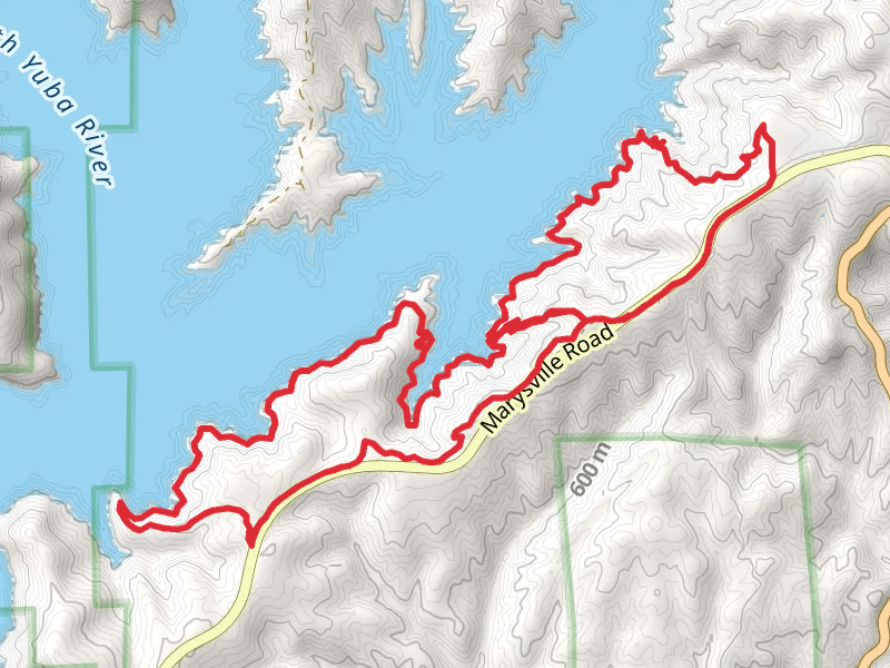 Bullards Bar Trail, Schoolhouse Trail and Rebel Ridge Trail Loop