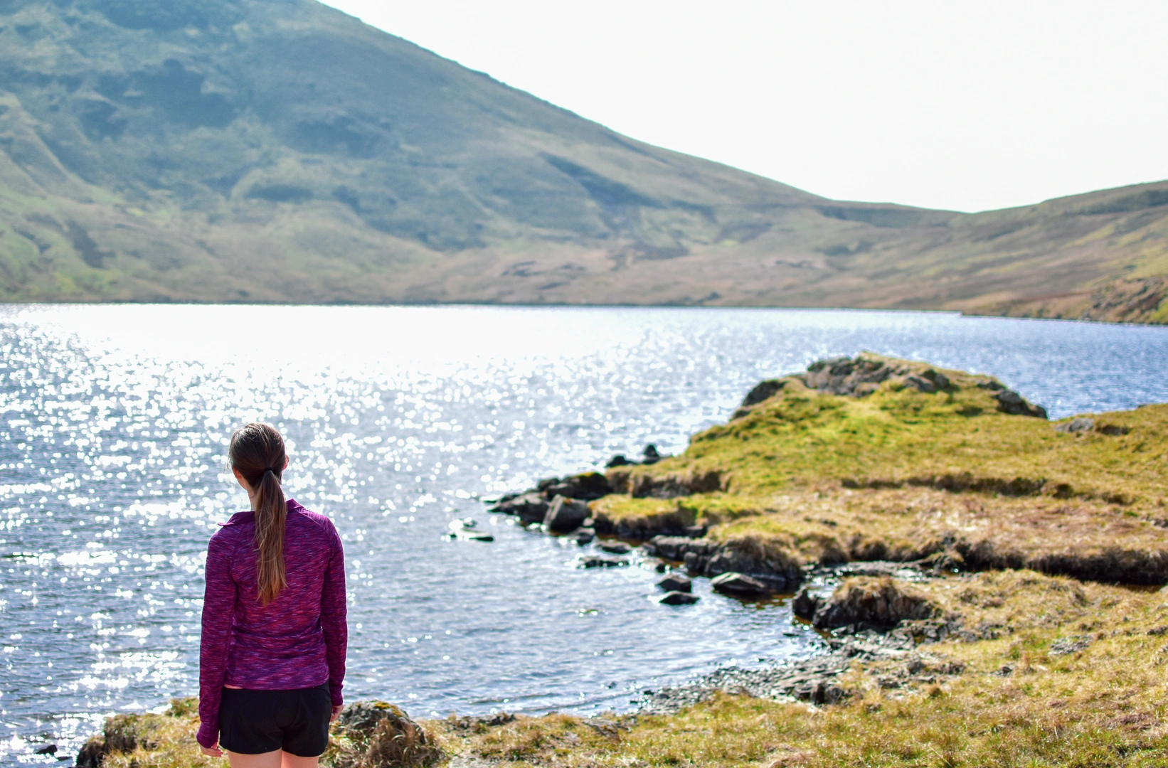 An image depicting the trail Wainwrights Way and its surrounding area.