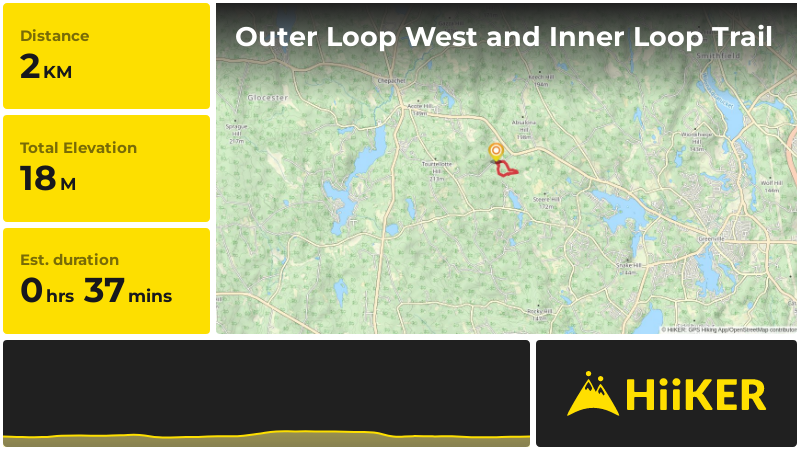 Outer Loop West and Inner Loop Trail | Providence County | Rhode