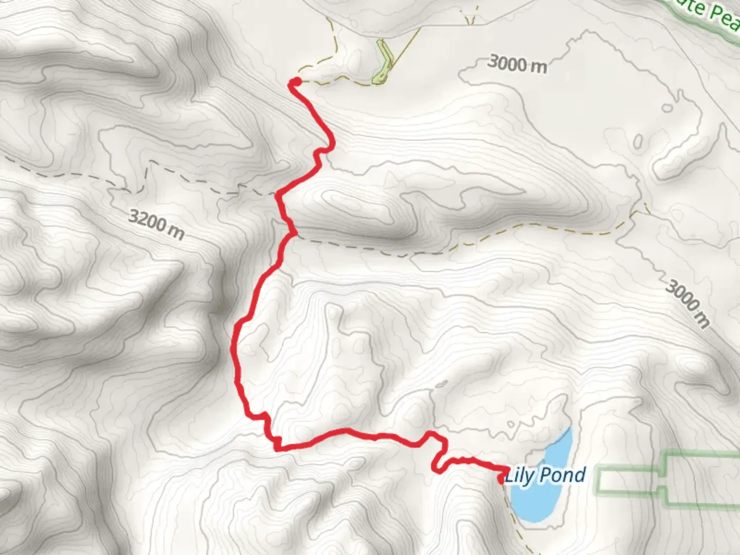 An image depicting the trail Lily Pond Trail and its surrounding area.