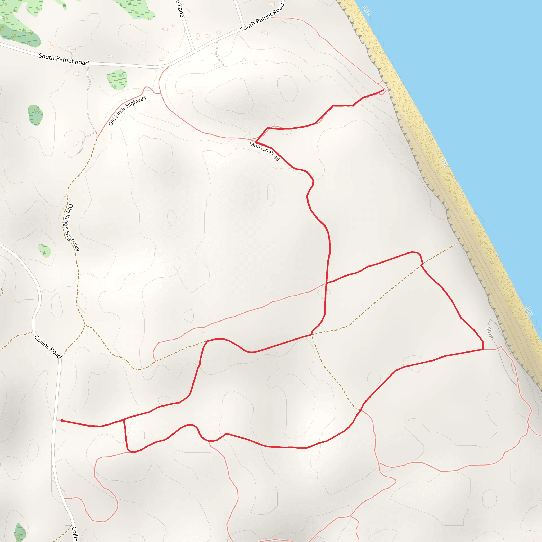 Brush Valley mobile static map