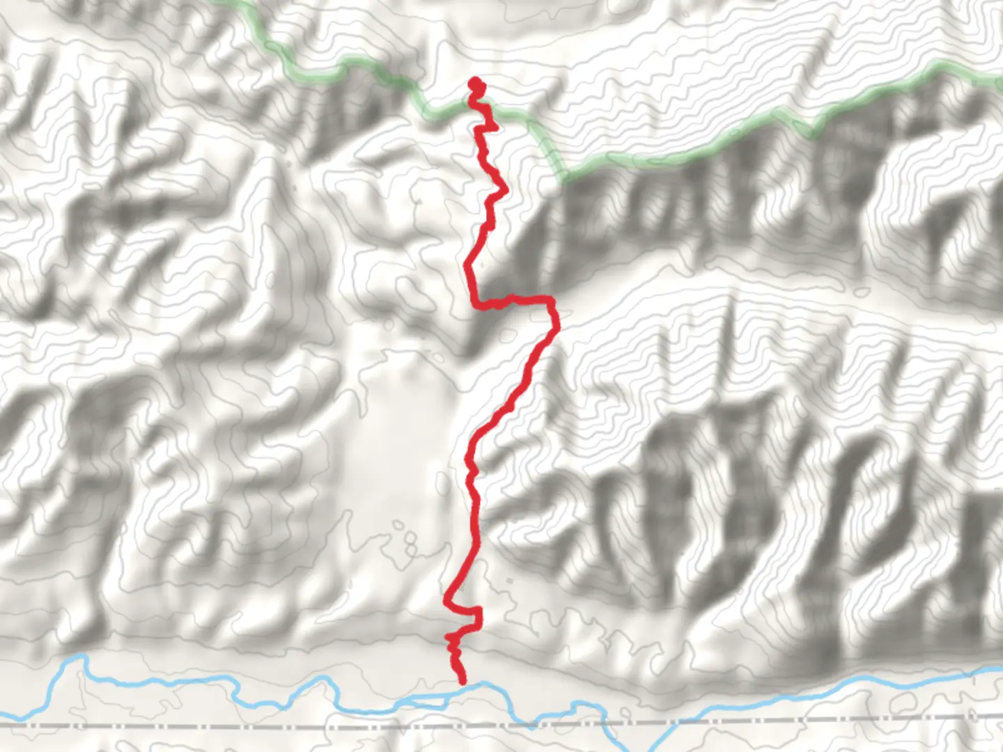 An image depicting the trail North Snider-jackson Trail and its surrounding area.